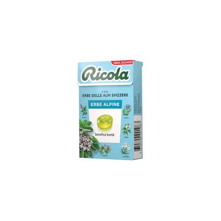 ASTUCCI CARAMELLE RICOLA 50GR ERBE ALPINE