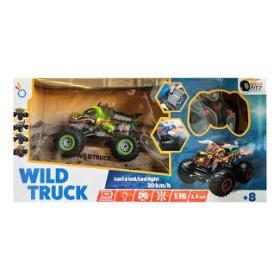 R/C MONSTER TRUCK COCCODRILLO CON LUCI E FUMI