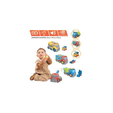 BETONIERA TOON CITY LUCI E SUONI