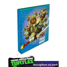 CARPETTE C/ANELLI A4 TURTLES