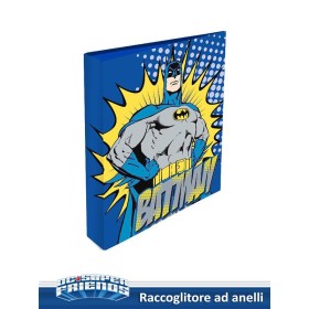 CARPETTE C/ANELLI A4 BATMAN