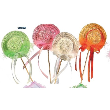 4 CAPPELLINI SU STELO 32CM