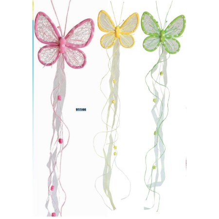 FARFALLA 11.5CM COLORI ASS.