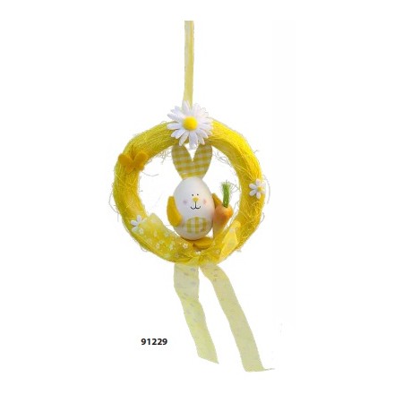 CORONE APPENDIBILI 15CM C/CONIGLIO