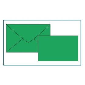 BIGLIETTI E BUSTE F.7 PRESTIGE VERDE BANDIERA