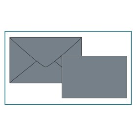 BIGLIETTI E BUSTE F.4 PRESTIGE GRIGIO