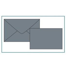 BIGLIETTI E BUSTE F.7 PRESTIGE GRIGIO