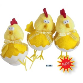 GALLINE HAPPY C/GUSCIO 10CM