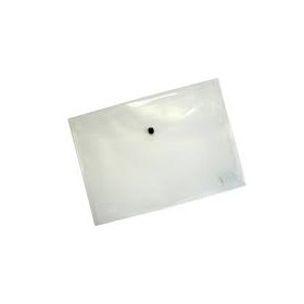 BUSTE CON BOTTONE A4 TRASPARENTI