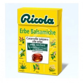 ASTUCCI CARAMELLE RICOLA 50GR ERBE BALSAMICHE