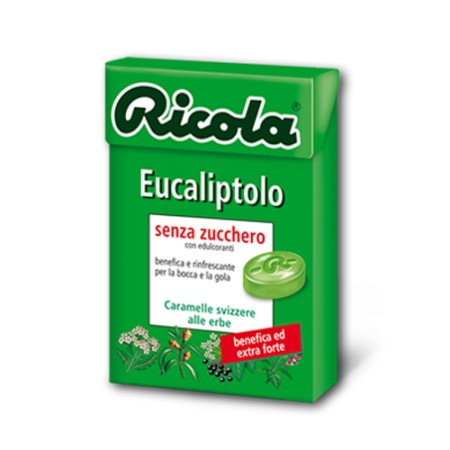 ASTUCCI CARAMELLE RICOLA 50GR EUCALIPTO