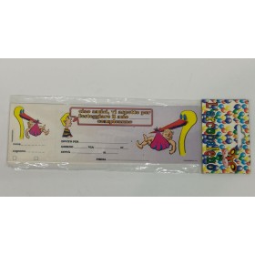 BLOCCHETTI INVITO FESTA NASCITA