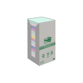 BLOCCHI POST-IT 3M 76X76 COLORATI IN SCATOLA PZ.16