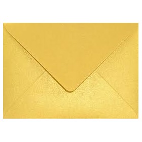 BIGLIETTI E BUSTE F.TO 9 COL.PERLATI ORO 150+150