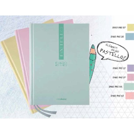 DIARI NOTA BENE PASTELLO ROSA CONFETTO