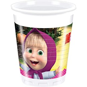 BICCHIERI DI PLASTICA PZ.8 MASHA