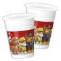 BICCHIERI PLASTICA PAW PATROL PZ.8