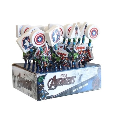 MATITE C/GOMMA AVENGERS