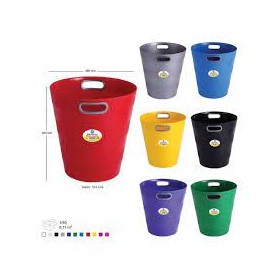 CESTINI GETTACARTE CON MANICI SIAM BLU