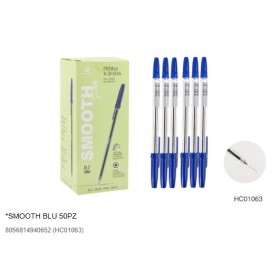 BIRO SMOOTH BLU PZ.50