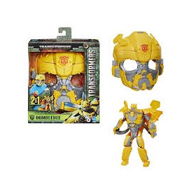 MASCHERA TRANSFORMER BUMBLEBEE 2 IN 1