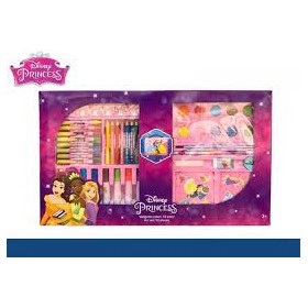 SCATOLA COLORI E STICKERS PRINCIPESSE