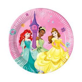 PIATTO 20 CM 8 PZ PRINCIPESSE