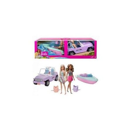 MACCHINA DI BARBIE CON BAMBOLA