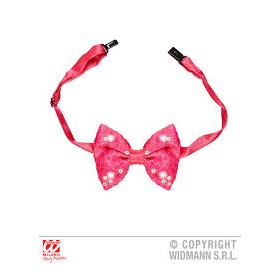 FARFALLINO ROSA CON LED