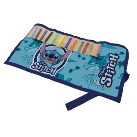 ROTOLO CON 12 COLORI GIOTTO STITCH BLU