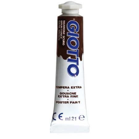 COLORI A TEMPERA 21 ML T/7 MARRONE S. N. 23