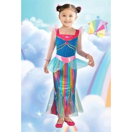 VESTITI BARBIE SIRENA 4-5 ANNI