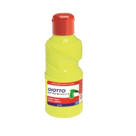 COLORI TEMP. FLUOR. 250ML GIOTTO GIALLO