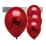 PALLONCINI 100PZ ROSSO METAL 9 POLLICI.