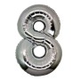 PALLONCINI ARGENTO NUMERO 8 18CM