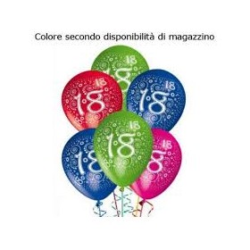 PALLONCINI 18 MULTICOLR PZ.20