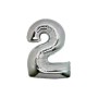NUMERI ARGENTO 101CM 2