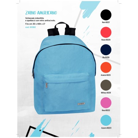 ZAINI AMERICANI COMIX ROSSO
