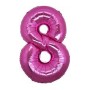 PALLONCINI 86CM NUMERO 8