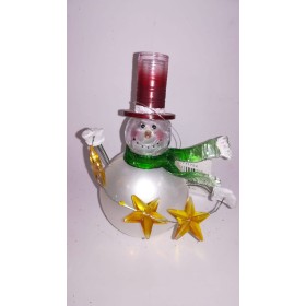 PUPAZZO DI NEVE ACRILICO ASS.