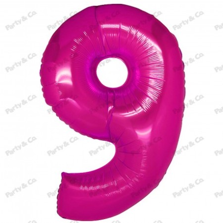 FUXIA MINILOONS NUMERO 9 (PREZZO PER CONFEZIONE).