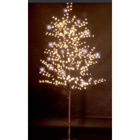 ALBERO 512 LED MARRONE 2.25 MT