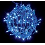 SFERA METAL 30CM 100 LED BLU