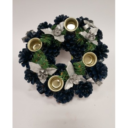 CENTRO TAVOLA PORTA CANDELE