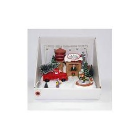 SCENARIO NATALIZIO C/BOTTEGA E LUCI MUSICA E MOVIMENTO