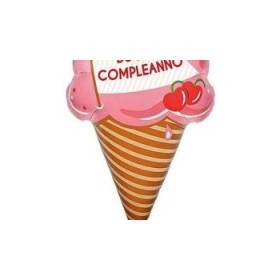 PALLONI FOIL BUON COMPLEANNO GELATO
