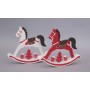 CAVALLO A DONDOLO LEGNO ROSS