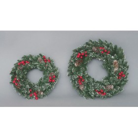 CORONA PVC/FERRO CM.40 VERDE.