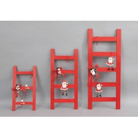 SCALA CM.75 ROSSA CON DECORO