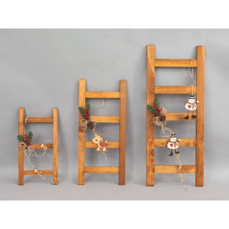 SCALA CM.75 LEGNO MARRONE C/